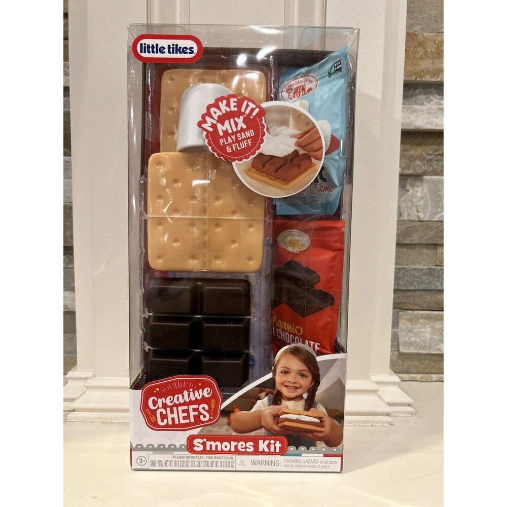 Little Tikes Creative Chefs S'mores Kit Pretend Play Toy Set